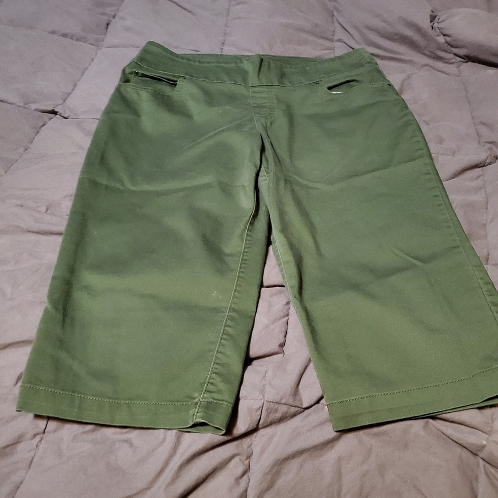 Time and Tru Women's Green Ankle & Cropped Jeans